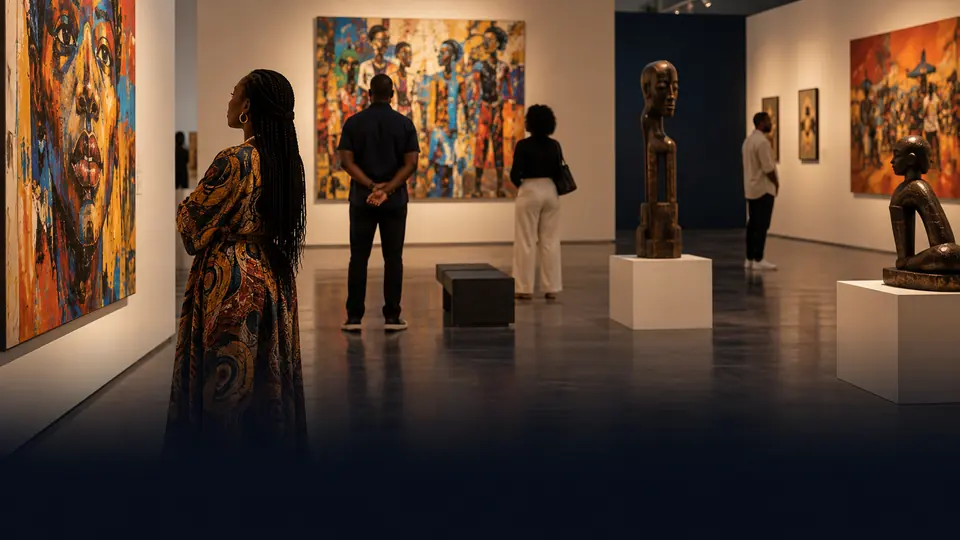 An art gathering
